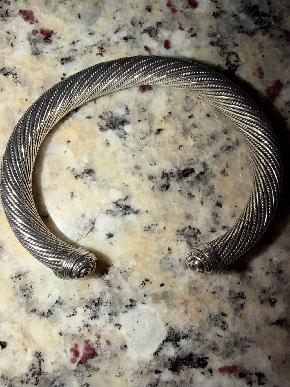 Scott Kay Large Cable Cuff Bracelet - Picture 7 of 15
